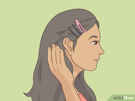 How to Grow Out Your Bangs: 13 Steps (with Pictures) - wikiHow Grown Out Bangs How To Style, Overgrown Bangs How To Style, How To Make Bangs Grow Faster, How To Make Your Bangs Grow Faster, Grow Bangs Out Hairstyles, How To Grow Bangs Out Faster, How To Grow Bangs Out, Grow Bangs Out Fast, How To Grow Out A Fringe