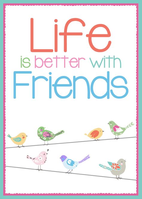 Life is Better with Friends Friends Home Decor, Life Is Better With Friends, Best Of Friends, Cottage Market, Friend Friendship, I Love My Friends, The Cottage, Quotable Quotes, True Friends