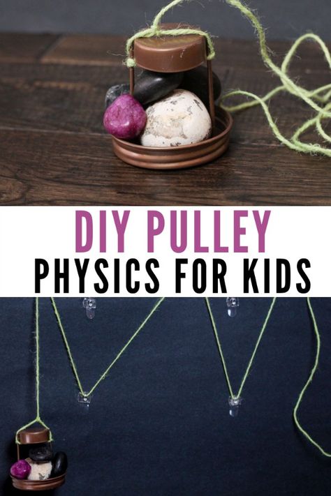 Physics For Kids, Simple Machine Projects, Diy Homeschool, Science Experience, Physics Projects, Stem Projects For Kids, Physics Experiments, Interactive Science, Interactive Science Notebook