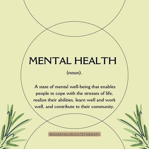 Mum Lifestyle, Mental Health Definition, Mental Health Meaning, What Is Mental Health, Organised Mum, Importance Of Mental Health, Wellness Studio, Mental Health Awareness Month, Balanced Life