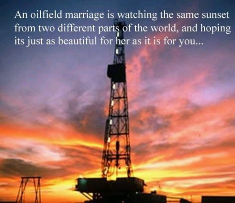 Oilfield life - no doubt  7 yrs of sunrises & sunsets gotta love me some texas sky  I love how he still sends me pics of the ones he knows i sleep through Oilfield Wife Quotes, Oilfield Quotes, Oilfield Family, Oilfield Man, Oilfield Trash, Oilfield Wife, Oilfield Life, Truck Quotes, Chrome Apps