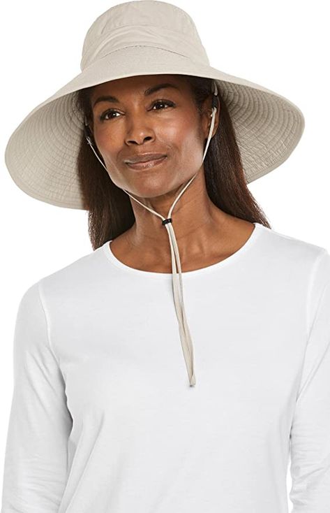 Coolibar UPF 50+ Women's CYD Travel Beach Hat - Sun Protective (One Size- Sand) at Amazon Women’s Clothing store Coolibar Clothing, Packable Sun Hat, Floppy Beach Hat, Sun Protective Clothing, Travel Hat, Pack Light, Sun Hats For Women, Protective Clothing, One Clothing