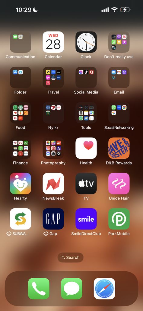 Phone Setup Home Screen, Iphone Organisation, Organize Phone, Organize Phone Apps, Phone Setup, Wallpapers Cartoon, Application Iphone, Ios App Iphone, Aesthetic Ios