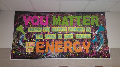 Science Bulletin Board, Science Bulletin Boards, Bulletin Board Ideas, E Mc2, You Matter, Board Ideas, Bulletin Boards, Bulletin Board, Image Search