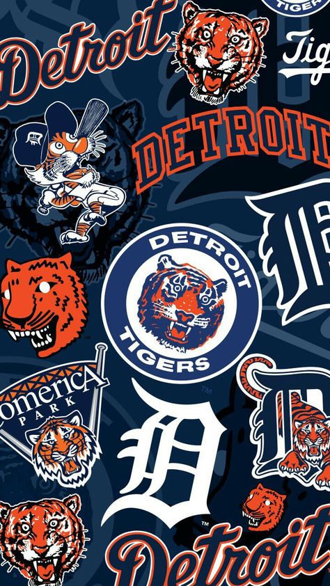 Detroit Tigers Wallpaper, Tigers Wallpaper, Mlb Wallpaper, Madara Wallpaper, Detroit Sports, Michigan Sports, Tiger Wallpaper, Detroit Tigers Baseball, Vintage Michigan