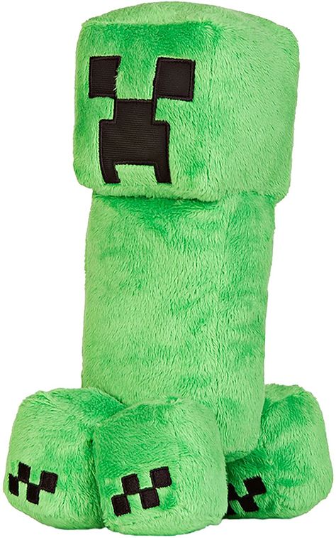 Creeper Plush, Minecraft Bedroom Decor, Minecraft Earth, Minecraft Video Games, Minecraft Toys, Creeper Minecraft, Minecraft Bedroom, Minecraft Characters, Minecraft Room