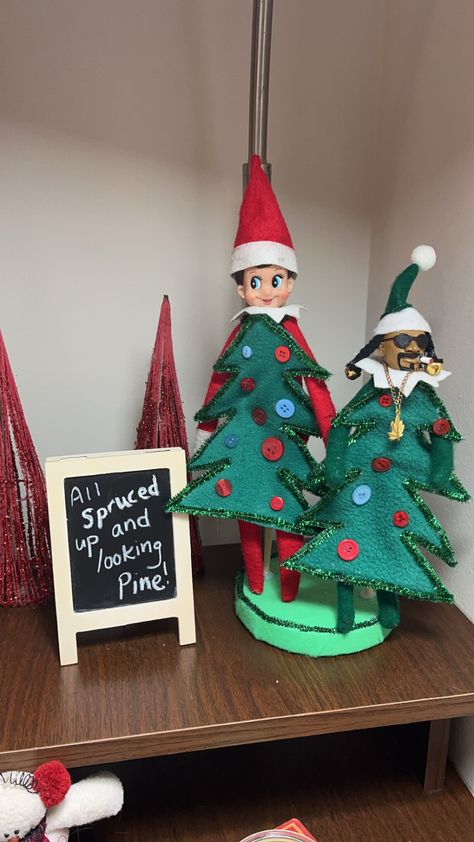 Elf Decorating Ideas, Elf On The Shelf With Snoop Dog, Snoop On A Stoop Arrival, Easy Elf On The Shelf Classroom Ideas, Snoop On The Stoop Welcome Letter, Elf On The Shelf Arrival Breakfast, Snoop Elf On Shelf, Snoop Elf Ideas, Snoop On A Stoop Ideas For Kids