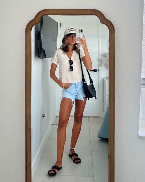 13 Easy Outfit Ideas To Wear This Summer | Styled by McKenz Easy Outfit Ideas, Simple Casual Outfits, Easy Outfit, Weekly Outfits, Lifestyle Shop, Summer 2024, Simple Outfits, All Fashion, This Summer