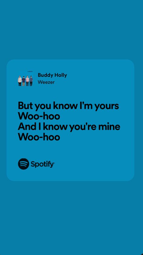 Weezer Spotify, Buddy Holly Weezer, Weezer Wallpapers, Weezer Lyrics, Weezer Concert, Buddy Holly, Tommy Boy, My Other Half, Zoo Wee Mama