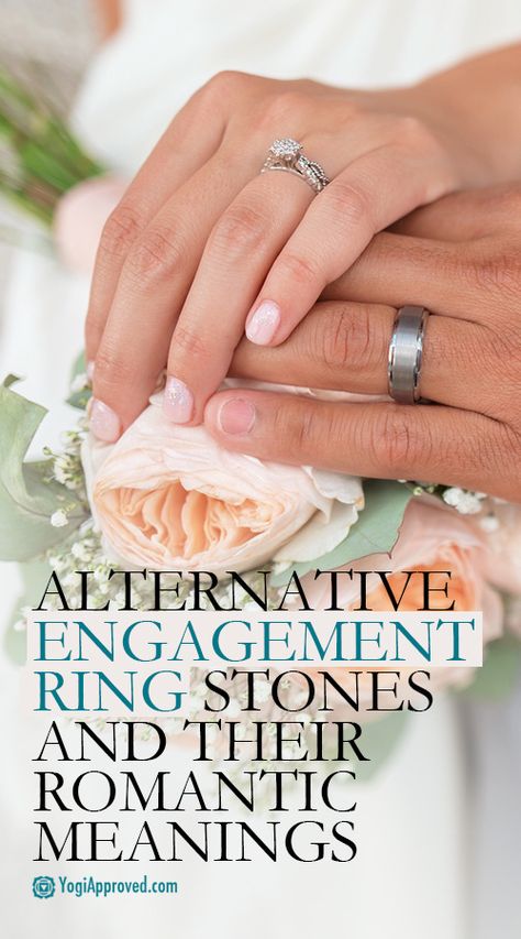 Alternative Engagement Ring Stones and Their Romantic Meanings Precious Stone Engagement Rings, Engagement Ring Stones, Ring Alternatives, Ring Stones, Amethyst Ring Engagement, Alternative Engagement Ring, Blood Diamond, Spiritual Crystals, Unique Engagement Ring