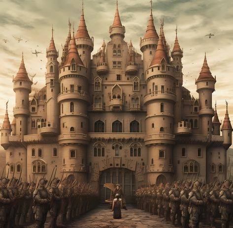 Huge Castle, Fantasy Rooms, Fantasy Castle, Drop Dead, Medieval Castle, Fantasy Art, Castle, Quick Saves, Art