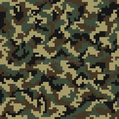 Camouflage pattern. Digital camouflage seamless pattern. Pixel camo in wooden st , #AFF, #camouflage, #seamless, #Digital, #Camouflage, #pattern #ad History Of Myanmar, Digital Camo Pattern, Multi Verse, Military Background, Camouflage Pattern Design, Digital Camouflage, Camo Wallpaper, Military Color, Bible Pictures