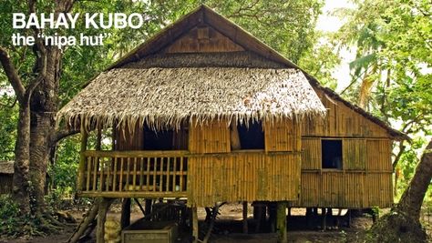 Bahay Kubo Design Philippines, Bahay Kubo Design, Nipa Hut, Philippine Architecture, Filipino House, Filipino Architecture, Philippine Houses, Bahay Kubo, Hut House