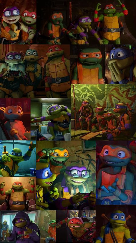 GUYS I WENT TO GO SEE MUTANT MAYHEM AND IT WAS FANTASTIC I CANNOT EXPRESS THE LOVE I HAVE FOR THIS FILM #mutantmayhem #tmntmutantmayhem #tmnt #wallpaper Mayhem Wallpaper, Tmnt Mutant Mayhem, Tmnt Wallpaper, Ninga Turtles, Turtles Forever, Ninja Turtles Movie, Mutant Mayhem, Turtle Tots, Usagi Yojimbo