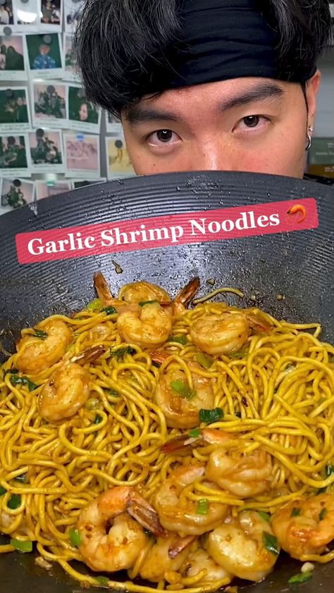 vibewithchu on Instagram: Garlic Shrimp Noodle ~ This super quick and easy recipe is out of this world! 🤯 Especially for you garlic lovers, you won’t want to stop… Shrimp Noodles, Miracle Noodles, Thai Noodles, Garlic Noodles, Garlic Shrimp, Shrimp Recipes, Asian Food, Out Of This World, Especially For You