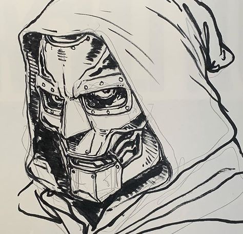 Comic Art Sketch, Marvel Drawings, Mf Doom, Comic Style Art, Graffiti Style Art, Wow Art, Dessin Adorable, Sleeves Clothing, Self Design