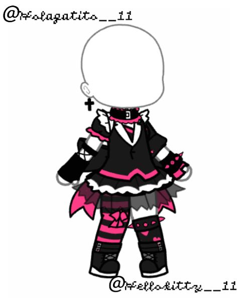 For @Recklessdisclaim (NOT FREE TO USE, AND DONT GET HEAVILY INSPIRED) Goth Outfits Gacha Club, Gacha Life Goth Outfits, Gothic Gacha Outfits, Gacha Goth Outfits, Cute Gacha Outfit Ideas, Gacha Halloween Outfits, Free Gacha Outfits, Goth Gacha, Free Gacha Club Oc