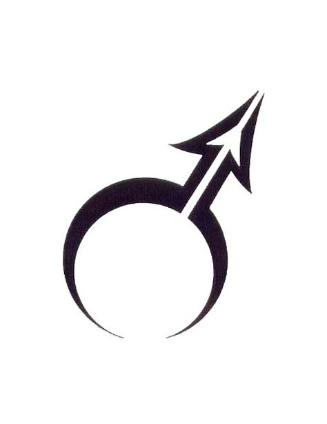 Mars Mars Tattoo Aries, Mars Symbol Tattoo, Male Symbol Tattoo, Mars God Tattoo, Gay Tattoo Ideas, Bisexual Symbol, Boy Symbol, Gay Symbols, Mars Tattoo