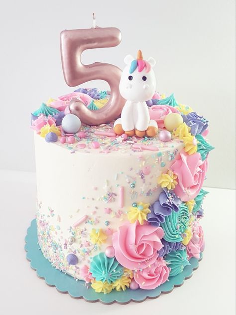 Unicorn Theme Sheet Cake, Unicorn Cake 5th Birthday, Princess And Unicorn Cake, Pastel Rainbow Unicorn Cake, Unicorn And Rainbow Birthday Cake, Rainbow Unicorn Birthday Party Cake, Toddler Cakes Girl, Birthday Cake 5th Girl, Birthday Cake 4th Girl