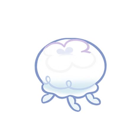 Crk Characters Png, Frilled Jellyfish Cookie, Filled Jellyfish, Crk Kingdom Ideas, Sea Creature Oc, Cookie Run Kingdom Characters, Jellyfish Oc, Crk Cookies, Jellyfish Cookie