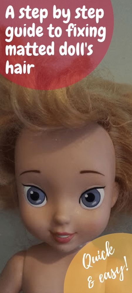 A step by step guide to detangling and fixing matted doll's hair #parentinghacks #dollshair #tips #toys Doll Hair Repair, Fix Doll Hair, Baby Doll Hair, Moms Life, Ladies Group, Parenting Blogs, Parenting Girls, Tangled Hair, Mama Blog