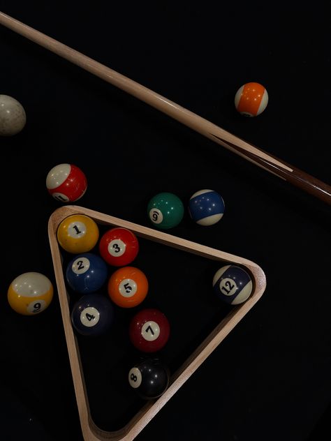 Pool Table Aesthetic, Billards Art, Billiards Aesthetic, Ball Aesthetic, Play Pool, Marble Art, Pool Table, Room Posters, Get To Know Me