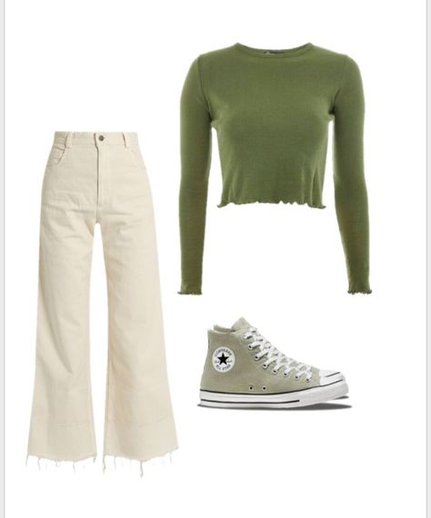 Green Top Outfit Aesthetic, Outfit Ideas Green, Y2k Soft Girl, Shop Y2k, Y2k Soft, Look Retro, Rainbow Aesthetic, Green Fits, Casual Day Outfits