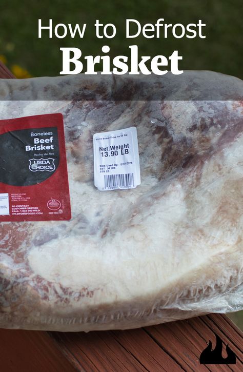 how to defrost brisket Brisket Flat, Brisket Oven, Kobe Beef, Premium Meat, Brisket Recipes, How To Cook Beef, Wagyu Beef, Cooking Lessons, Easter Dinner