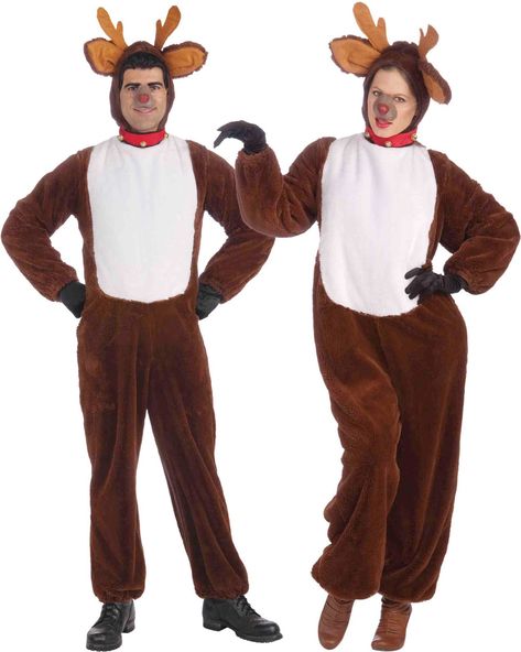 Forum Reindeer Adult Costume, Men's, Multi Reindeer Costumes, Adult Disney Costumes, Reindeer Dress, Reindeer Outfit, Black Swan Costume, Reindeer Costume, Mickey Mouse Costume, Tinker Bell Costume, Couple Halloween Costumes For Adults