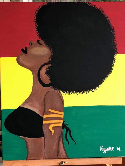 Frank Morrison Art, Crayons Art, Rasta Art, Kids Canvas Art, Beauty Drawings, African Art Paintings, Canvas Drawing, Disney Art Drawings, Canvas Drawings