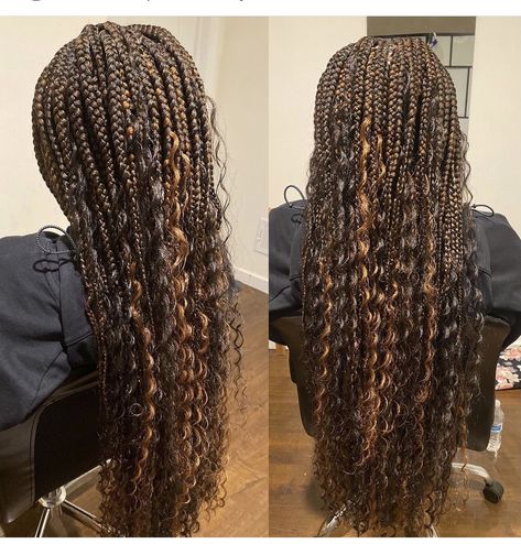 Goddess Braids, Braided Hairstyles, Black And Brown, Braids, Dreadlocks, Long Hair Styles, Hair Styles, Hair, Beauty