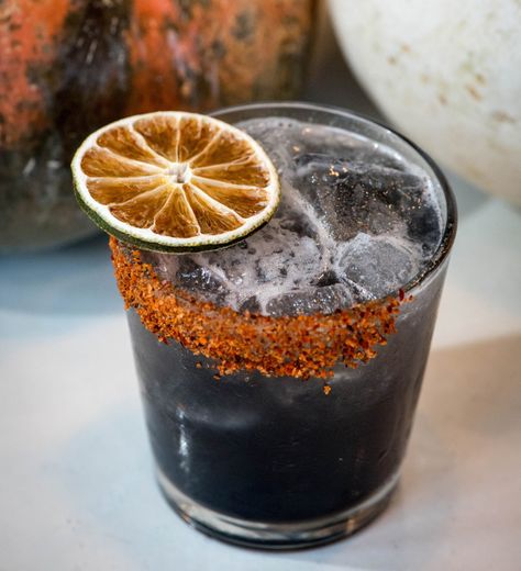 How to make an Activated Charcoal Margarita - Milk Punch Media Activated Charcoal Margarita, Charcoal Margarita, Trending Cocktails, Mexican Style Pizza, No Hangover, Milk Punch, Classic Margarita, Agave Syrup, Alcohol Drink Recipes