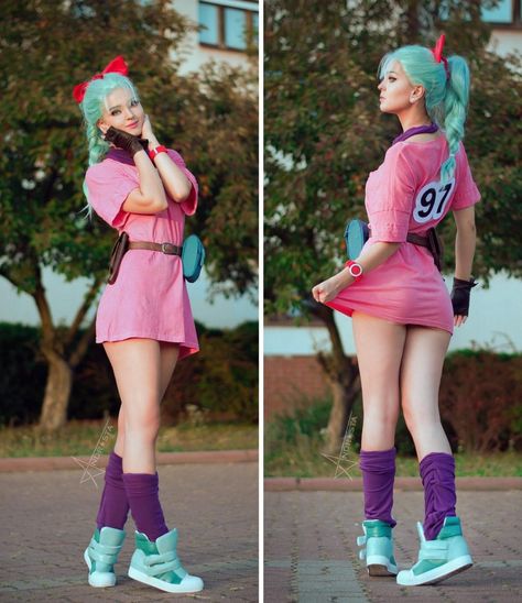 Female Cosplay Ideas, Bulma Cosplay, Dbz Cosplay, Cosplay Ideas Women, Diy Halloween Costume, Fantasias Halloween, Creative Halloween Costumes, Female Character, Cute Cosplay