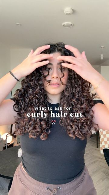 Curly Hair Rounded Layers, Face Frame Layers Curly Hair, Curly Face Framing Pieces, Curly Hair With Big Forehead, Face Framing Layers On Curly Hair, Face Framing Pieces Curly Hair, Curly Hair Face Framing Layers, Face Framing Bangs Curly Hair, Face Framing Layers Curly Hair