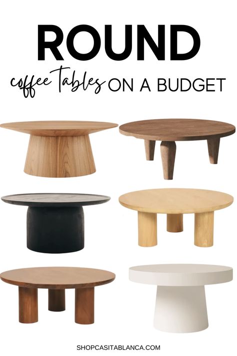 Modern Round Coffee Tables, Round Coffe Table, Round Coffee Table Living Room, Round Coffee Tables, Round Coffee Table Modern, Round Wood Coffee Table, Luxury Modern Furniture, Luxury Home Furniture, Contemporary Coffee Table