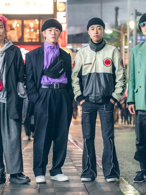 Harajuku Street Style 90s, Street Fashion Tokyo, Mens Fashion Japanese, Japan Style Fashion Men, Men’s Fashion Japan, Japan 90s Fashion Men, Harajuku Outfits Men, 90s Japanese Street Fashion Men, Tokyo Street Style 2023