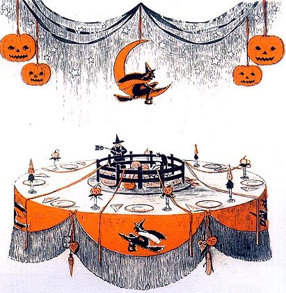 Beistle Halloween Decoration | ... Collector: Countdown to Halloween - Oct. 18th: Vintage Table Decor Beistle Halloween, Vintage Halloween Party, Vintage Halloween Images, Halloween Stories, Vintage Halloween Costume, Vintage Halloween Decorations, Halloween Illustration, Halloween Images, Halloween Items