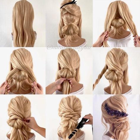 Engaging Posts, Bridesmaid Hair Long, Mother Of The Bride Hair, Beautiful Braided Hair, Up Dos For Medium Hair, Step By Step Hairstyles, Peinados Recogidos, Dance Hairstyles, Updos For Medium Length Hair