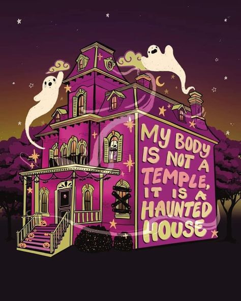 Haunted House Halloween, Spooky Art, Goth Halloween, A Haunted House, Goth Art, Halloween Haunted Houses, Witchy Vibes, Hallows Eve, Halloween Art