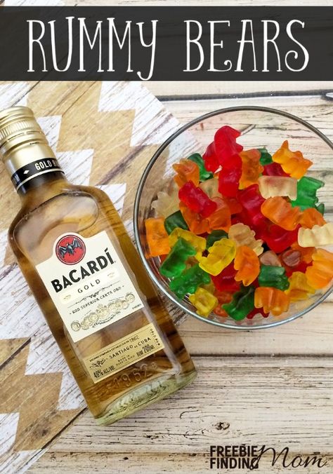 Want an easy and unique adult treat for your next party? This rummy bears recipe is a surefire way to satisfy everyone’s sweet tooth and ramp up the fun at the same time. Rum Gummy Bears, Rummy Bears, Luau Table Decorations, Party Food Ideas For Adults, Rasta Party, Jamaican Party, White Trash Party, Caribbean Party, Pure Romance Party