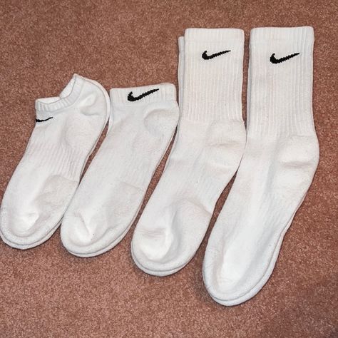 White nike socks outfit