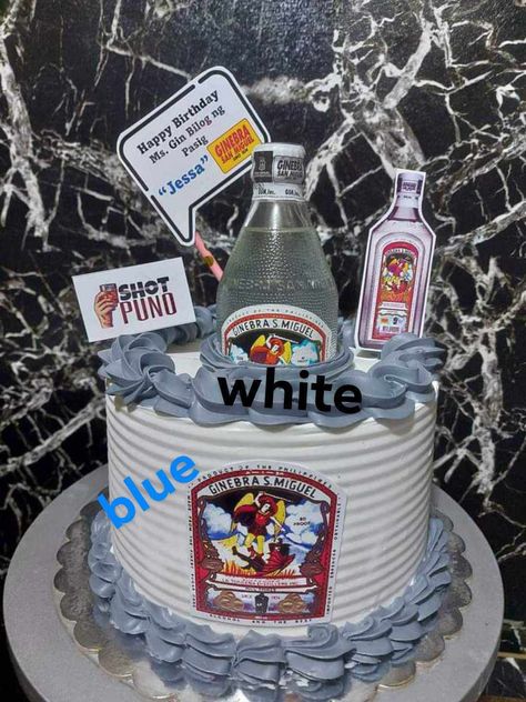 Liquor Cake Design, Beer Cakes, Liquor Cake, Alcohol Cake, Cake Topper Printable, Beer Cake, Simple Cake Designs, Birthday Cake Topper Printable, Birthday Cakes For Men