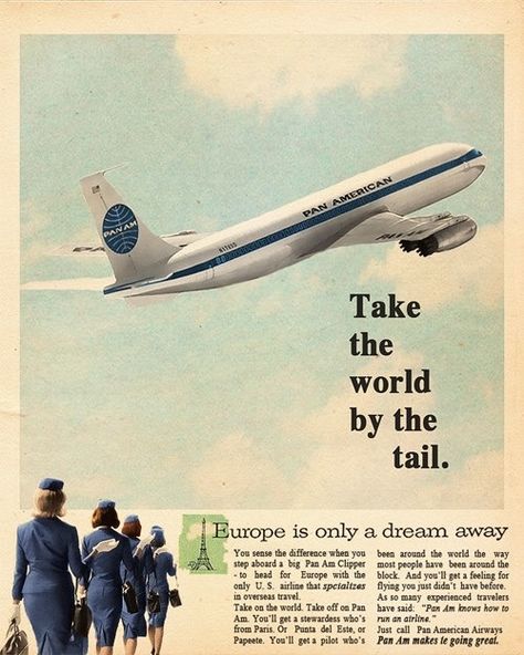 Airlines Ads, Airline Advertising, Vintage Airline Ads, Pan American Airlines, Pan American Airways, On The Wings Of Love, Vintage Airline Posters, Vintage Airline, Passenger Aircraft