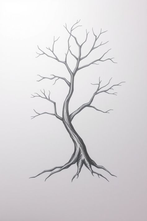 Check out these 12+ forest drawing ideas that offer a range of styles and difficulty levels, perfect for artists and hobbyists of all backgrounds! Drawing Trees Simple, Tree Sketches Simple, How To Draw A Tree Step By Step Easy, Drawing Ideas Forest, Tree Silhouette Drawing, Forest Drawing Ideas, Simple Tree Drawing, Tree Drawing Ideas, Log Drawing