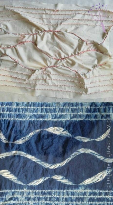 Stitch Resist Shibori, Shibori Techniques Tutorials, Shibori Design, Stitched Shibori, Diy Shibori, Textile Designing, Shibori Textiles, Shibori Diy, Batik Ideas