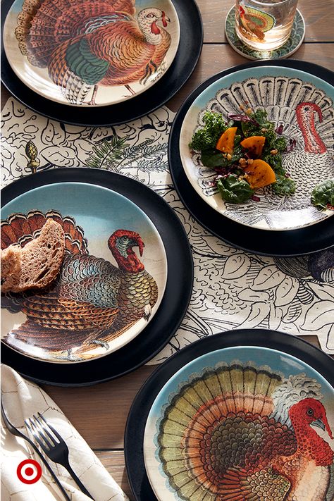 Celebrate Thanksgiving with colorful, mushroom-themed plates from the John Derian for Target collection. John Derian Thanksgiving, John Derian Target, Wallpaper Iphone November, John Derian Plates, Thanksgiving Screensavers, Blue And Orange Fall Decor, Thanksgiving Wallpaper Iphone, Thanksgiving Backgrounds, Thanksgiving Guide