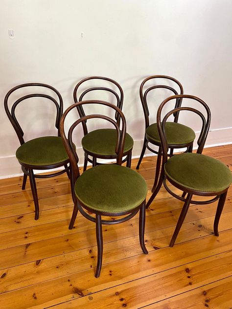 Five Beautiful Quality Bentwood Chairs Bentwood Chairs Dining Room, Bentwood Chairs Dining, Chairs Dining Room, Bentwood Chairs, Chairs Dining, Small Places, Wood Frames, Dining And Kitchen, Dining Room Chairs