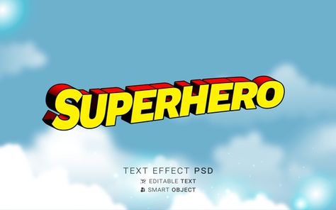 Text Box Template, Superhero Texts, Text Box, Text Effect, Box Template, Text Effects, Cal Logo, Super Hero, Graphic Resources