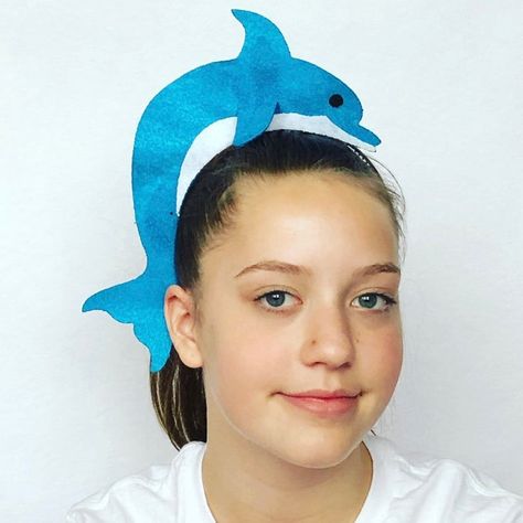 Dolphin Under the sea ocean beach Theme Headbands birthday | Etsy Dolphin Costume, Party Favors Bachelorette, Laser Cut Fabric, Man Hands, Strongest Man, Carnival Costume, Comfortable Headbands, Booth Props, Carnival Costumes