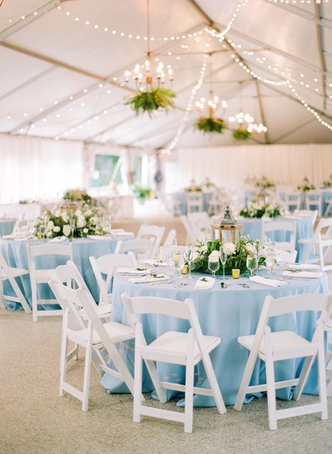 Read More: https://www.stylemepretty.com/2019/04/05/dusty-blue-garden-wedding-at-the-rust-manor-house/ Powder Blue Table Setting, Dusty Blue Garden Wedding Theme, Garden Wedding Dusty Blue, Dusty Blue Wedding Table Settings, Dusty Blue Table Setting, Dusty Blue Wedding Theme Table Settings, Powder Blue Wedding Theme, Sky Blue Wedding Theme, Blue Wedding Table Settings